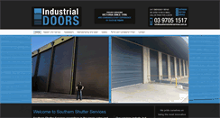 Desktop Screenshot of industrialrollerdoors.com.au